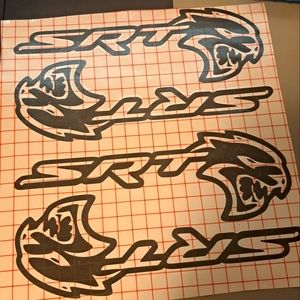 Dodge srt decal